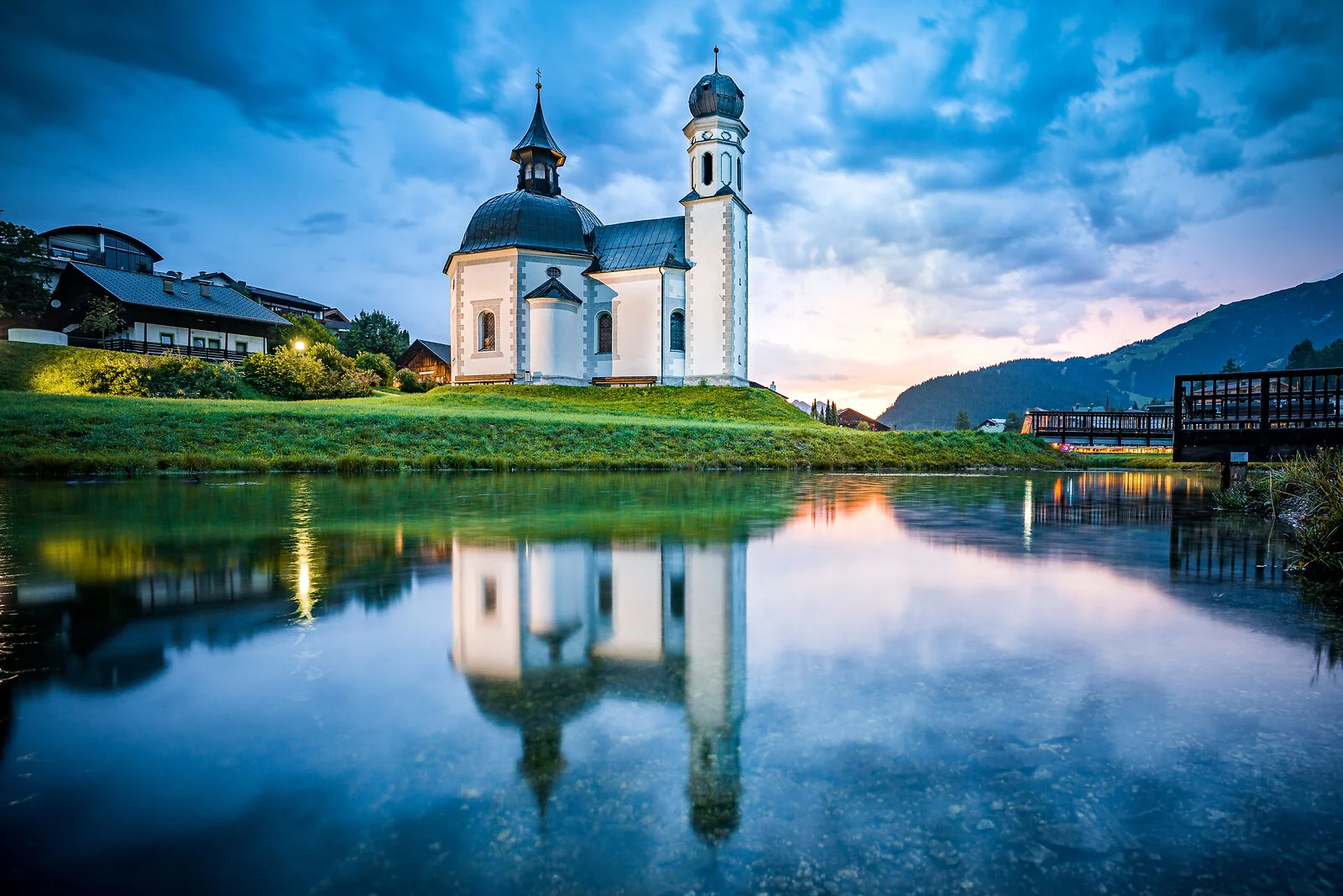 Foto: © Region Seefeld, Tobias Bockel Seekirchl in Seefeld im Sommer